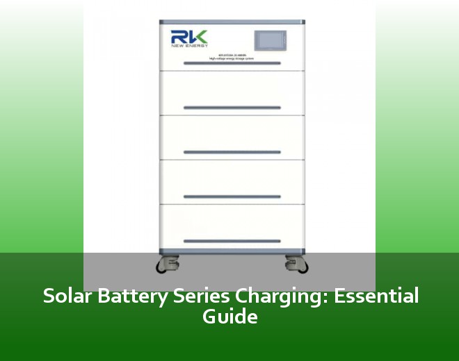 Solar Battery Series Charging: Essential Guide